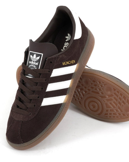 Adidas München Sneakers Braun/Off-White