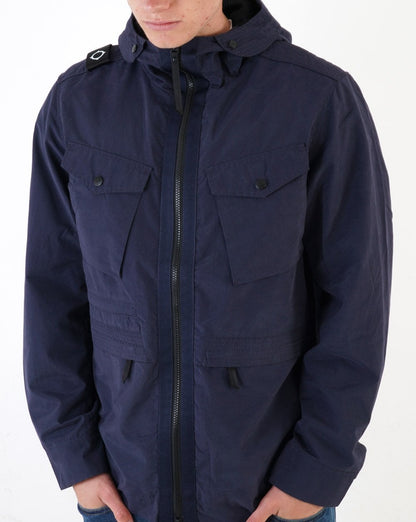 Ma.strum Kapuzenjacke Marineblau