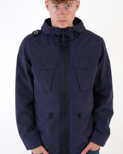 Ma.strum Kapuzenjacke Marineblau