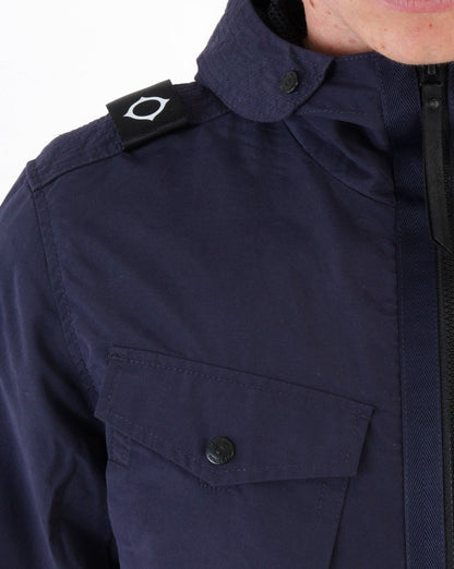 Ma.strum Kapuzenjacke Marineblau