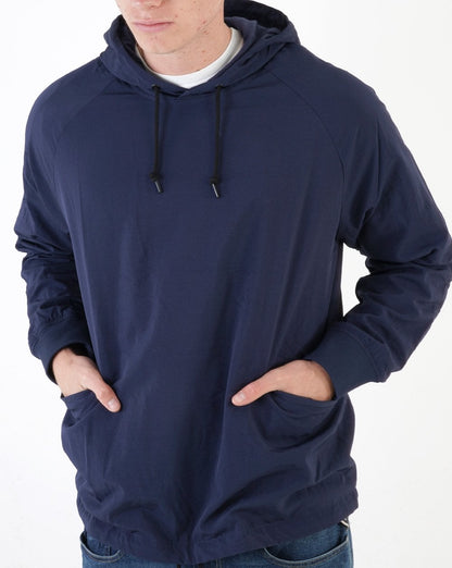 Pretty Green Nylon Ripstop Hoody Marineblau