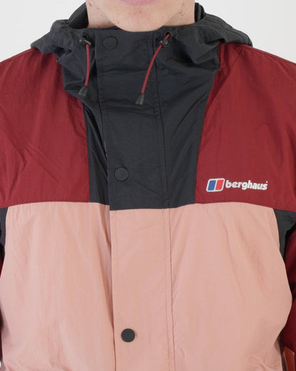 Berghaus U Urb Windbreaker Pink/Dunkelrot/Schwarz