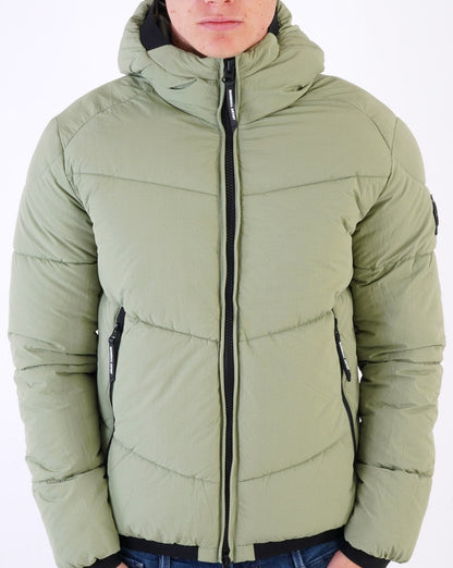 Marshall Artist Transalpino Bubble Jacke Grün