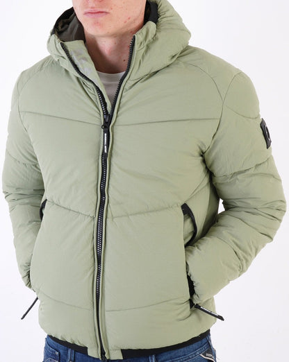 Marshall Artist Transalpino Bubble Jacke Grün