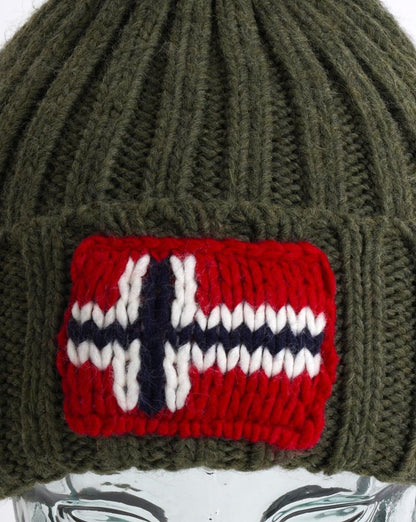 Napapijri Semiury Bommelmütze Grün