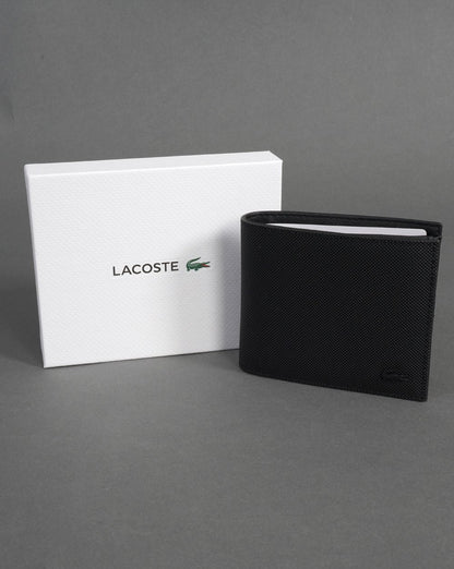 Lacoste Geldbörse Geschenkset Schwarz