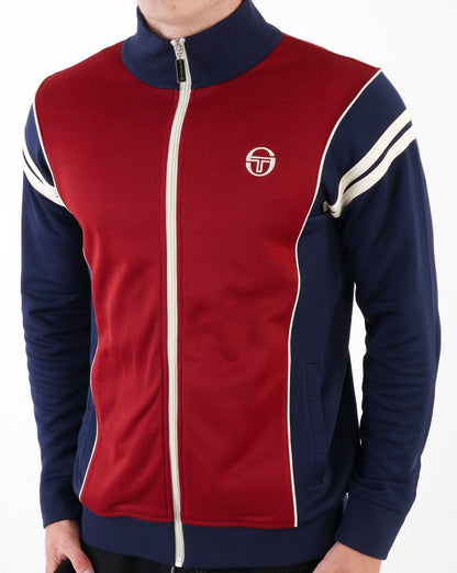 Sergio Tacchini Scirocco Track Top Merlot/Marineblau