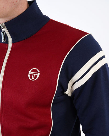 Sergio Tacchini Scirocco Track Top Merlot/Marineblau