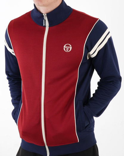 Sergio Tacchini Scirocco Track Top Merlot/Marineblau