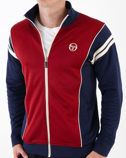 Sergio Tacchini Scirocco Track Top Merlot/Marineblau