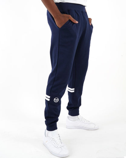 Sergio Tacchini – Trainingshose mit Bündchen, Marineblau
