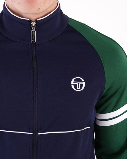 Sergio Tacchini Orion Trainingsjacke Marineblau/Dunkelgrün
