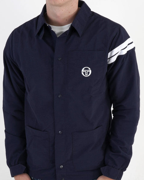 Sergio Tacchini Anton Overshirt Navy Blue