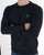 Gant Classic Crew Neck Jumper Navy Blue