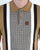 Trojan Jacquard Dogtooth Panel Polo Camel