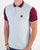 Trojan Diamond Panel Polo Shirt Sky/Port