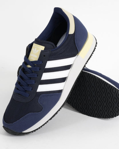 Adidas USA 84 Turnschuhe Marineblau/Gelb