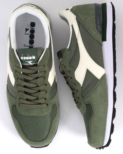 Diadora Camaro Trainer Olivin/Weiß