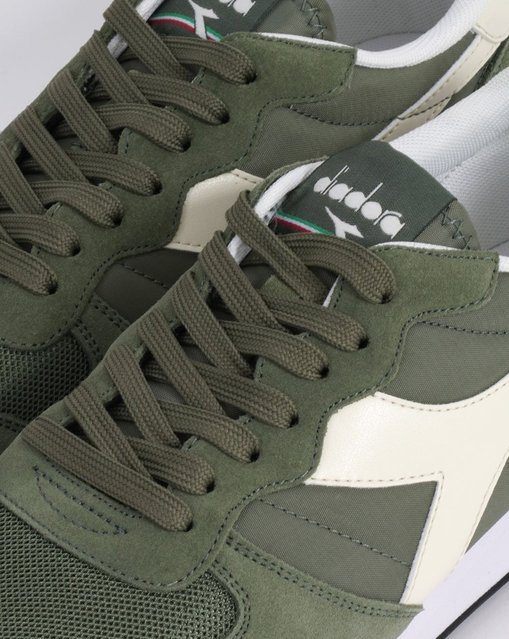 Diadora Camaro Trainer Olivin/Weiß