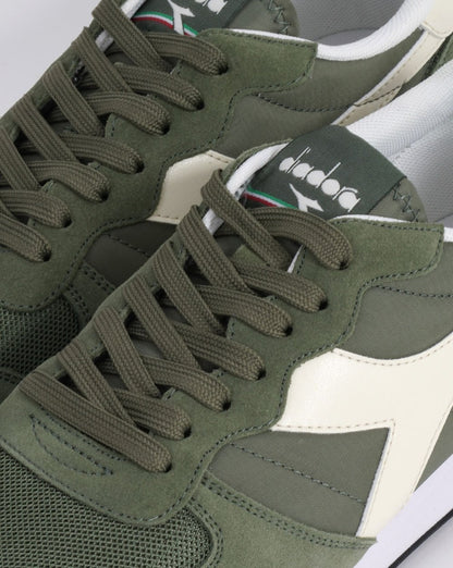 Diadora Camaro Trainer Olivin/Weiß