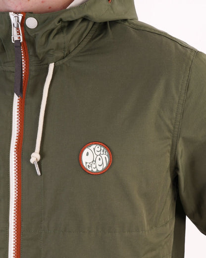 Pretty Green Tilby Kapuzenjacke Grün