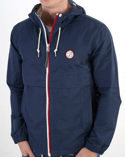 Pretty Green Tilby Kapuzenjacke Marineblau