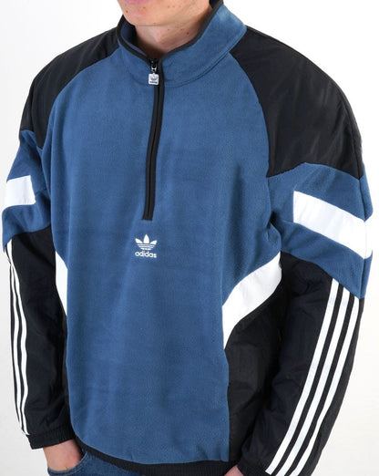 Adidas Originals Rekive Polarfleece Blau/Schwarz