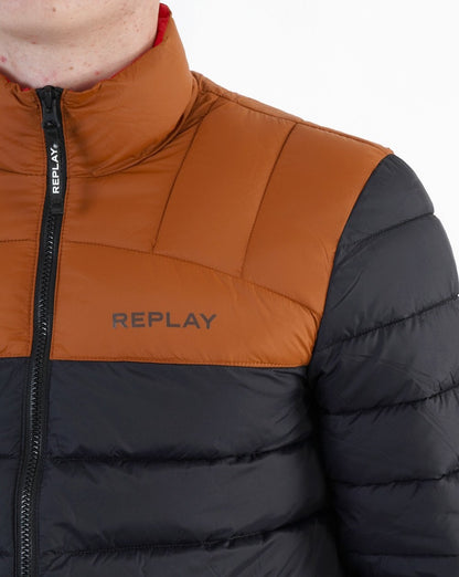 Replay Steppjacke Schwarz