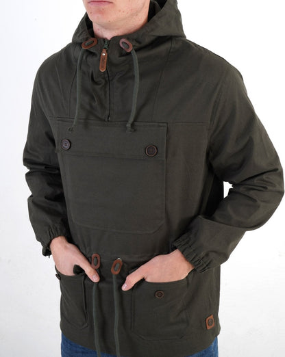 Trojan Overhead-Scooterjacke Army