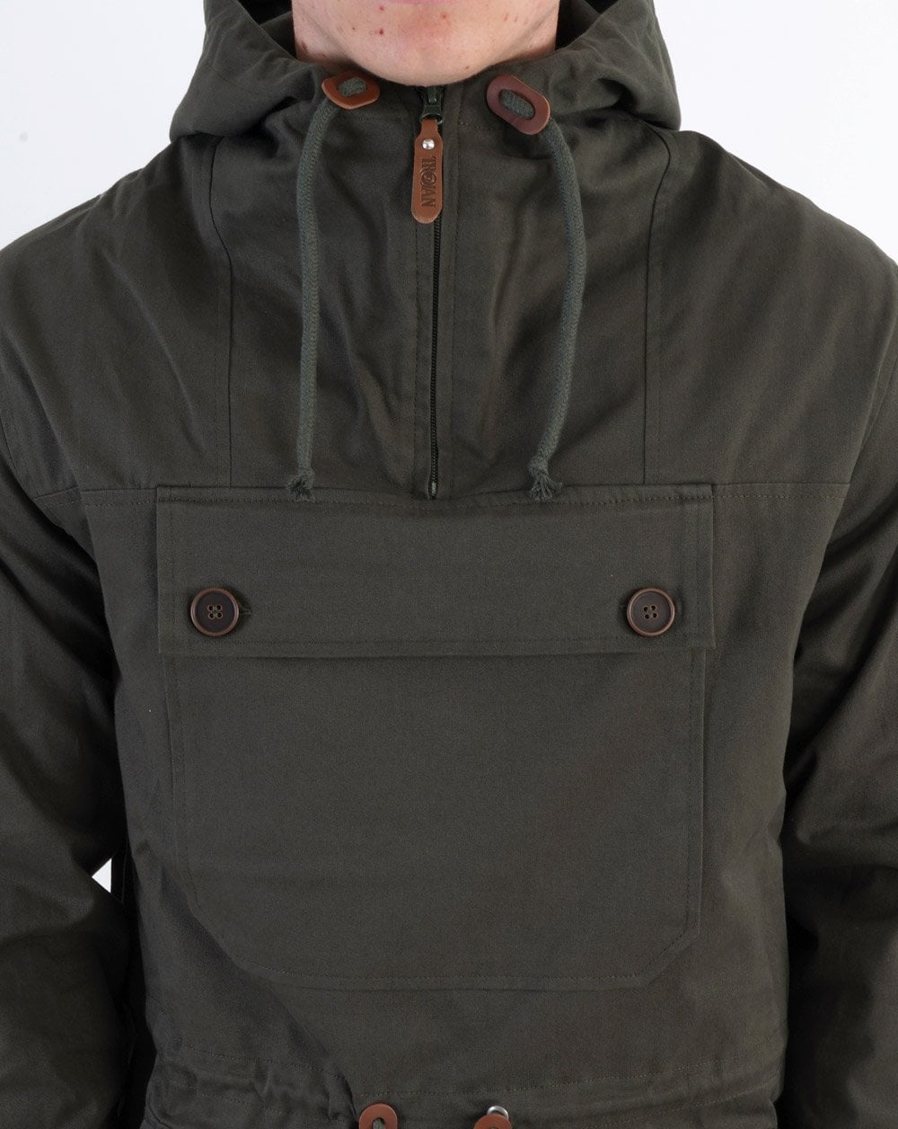 Trojan Overhead-Scooterjacke Army
