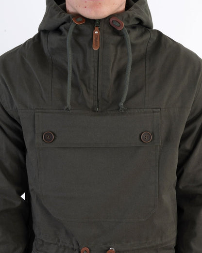 Trojan Overhead-Scooterjacke Army