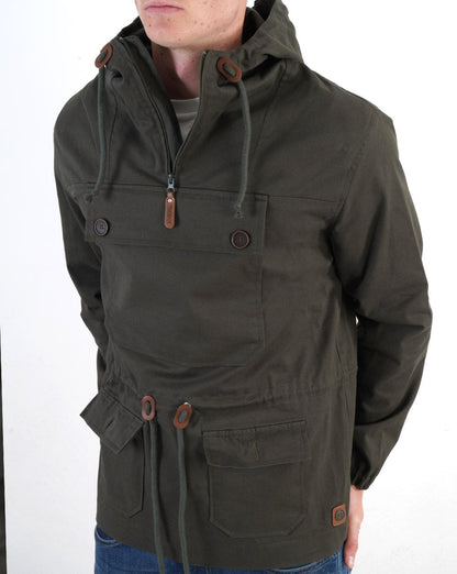 Trojan Overhead-Scooterjacke Army