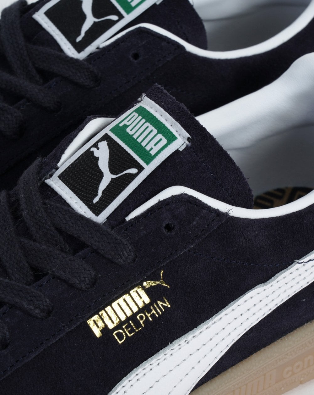Puma Delphin Trainer Marineblau/Weiß