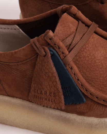 Clarks Originals – Wallabee Cup – Schuhe aus hellbraunem Wildleder