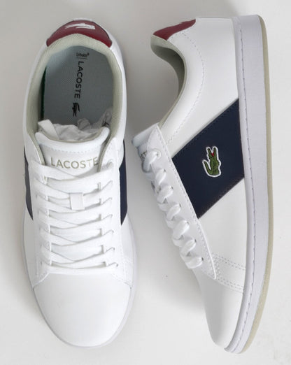 Lacoste Footwear Carnaby Evo Trainer Weiß/Marineblau