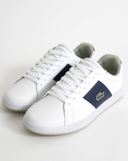 Lacoste Footwear Carnaby Evo Trainer Weiß/Marineblau