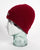 Lacoste Ribbed Wool Beanie Bordeaux