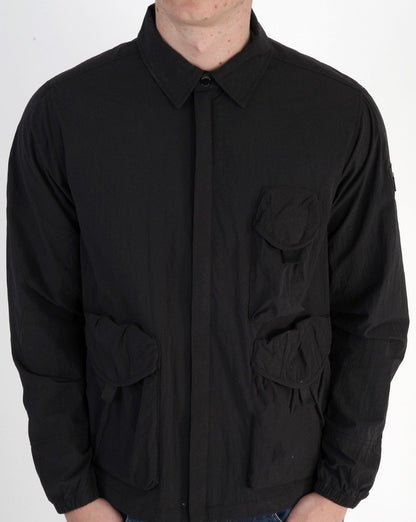 Weekend Offender Hamburg Overshirt Schwarz