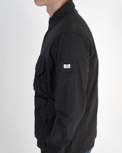 Weekend Offender Hamburg Overshirt Schwarz
