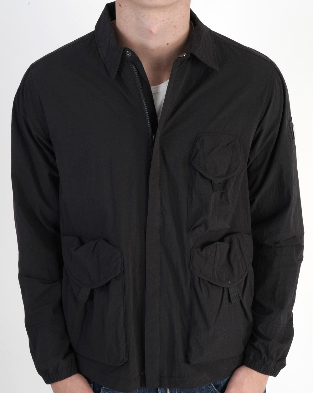 Weekend Offender Hamburg Overshirt Schwarz