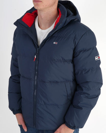 Tommy Jeans Daunenjacke Marineblau