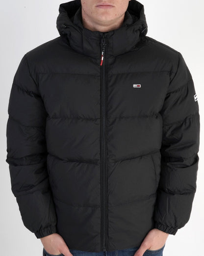 Tommy Jeans Daunenjacke Schwarz