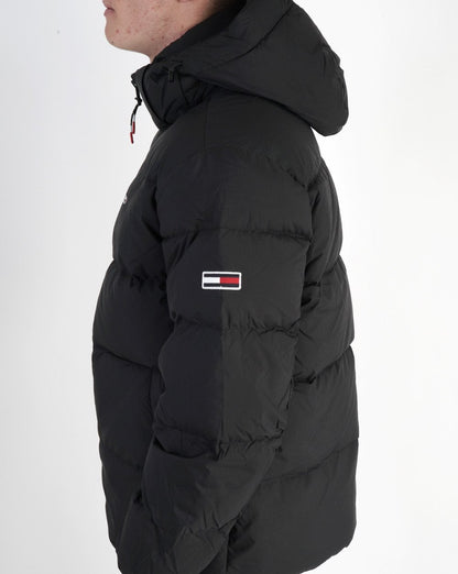 Tommy Jeans Daunenjacke Schwarz