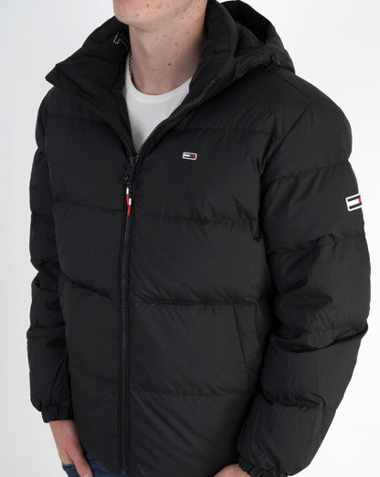 Tommy Jeans Daunenjacke Schwarz
