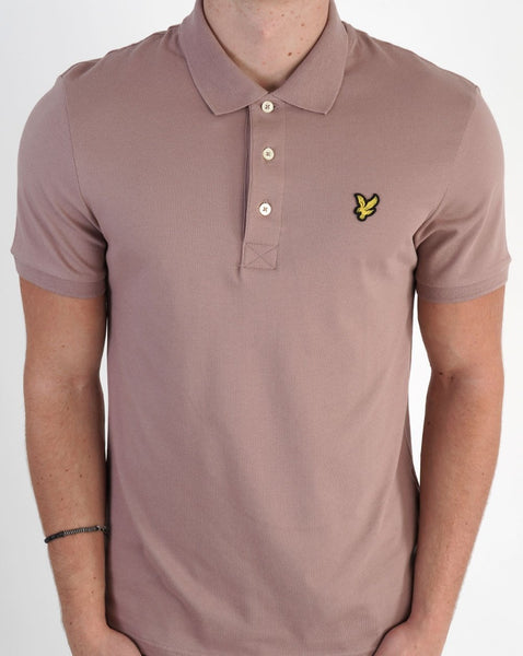 Lyle & Scott Polo Shirt Mauve Dusk