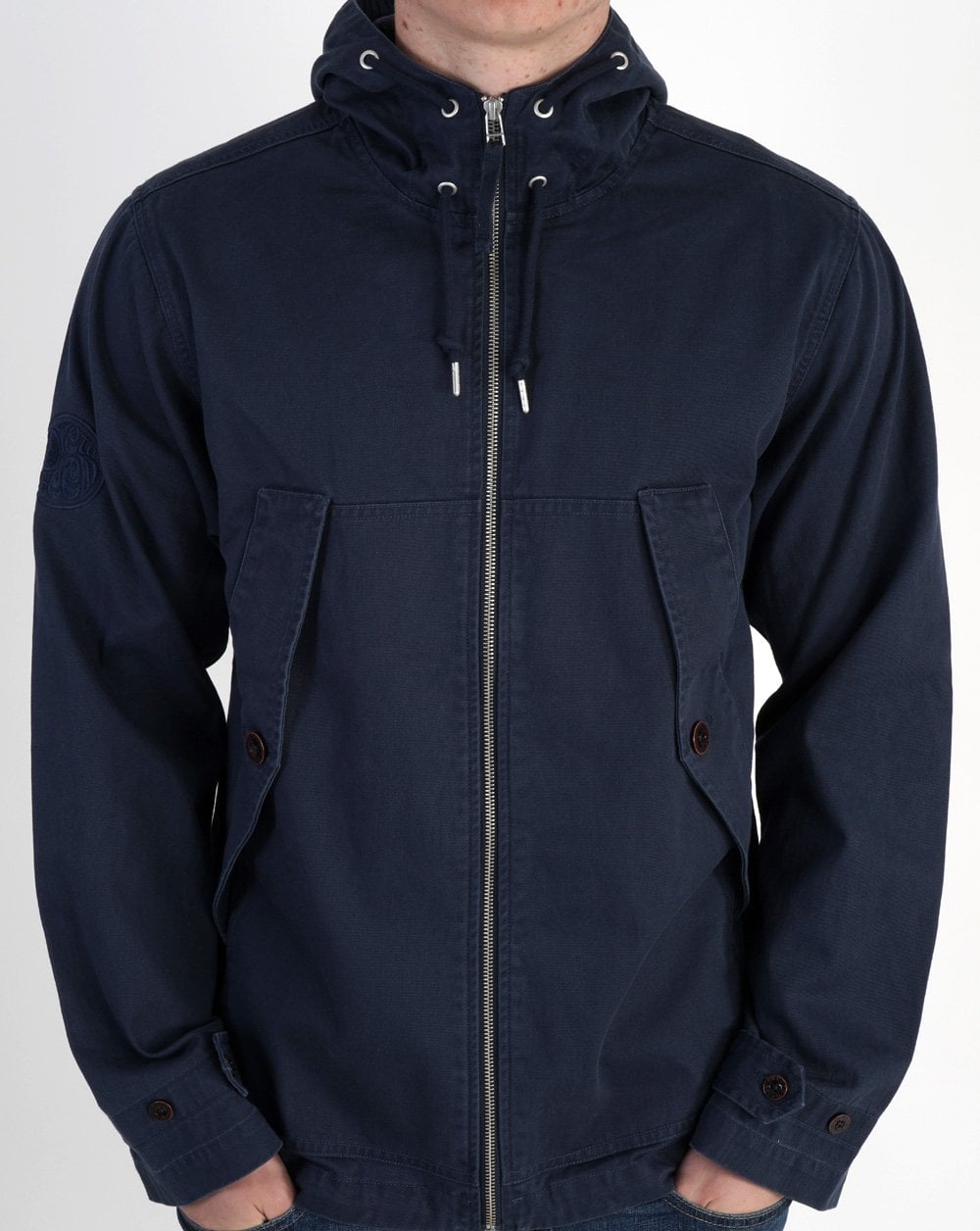 Pretty Green Cooper Jacke Marineblau