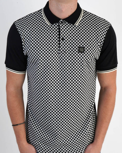 Trojan Mono Check Polo Schachbrett