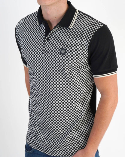 Trojan Mono Check Polo Schachbrett