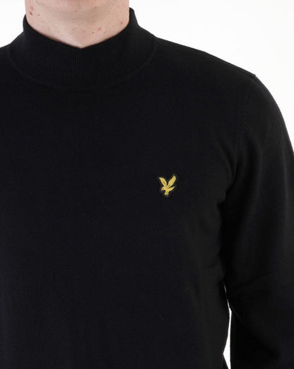 Lyle &amp; Scott Rollkragenpullover in Schwarz