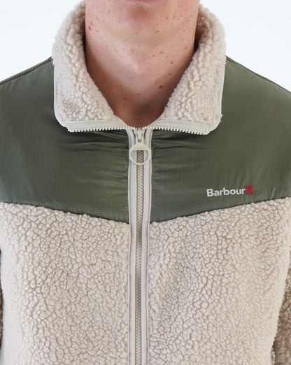 Barbour Axis Fleece Ecru